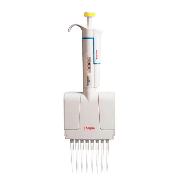 FINNPIPETTE MICROPIPETA, 8 CANALES, 5-50 uL, THERMO SCIENTIFIC - 4661010N F1