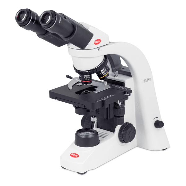 BINOCULAR MICROSCOPIO PARA BIOLOGÍA BÁSICA MOTIC - BA210 LED