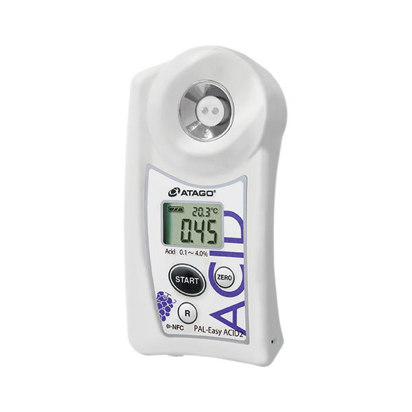 REFRACTÓMETRO DE BOLSILLO PARA MEDIR BRIX-ACIDEZ (VINO, MOSTO DE UVA) ATAGO - 7102 PAL-BX ACID2 Master Kit